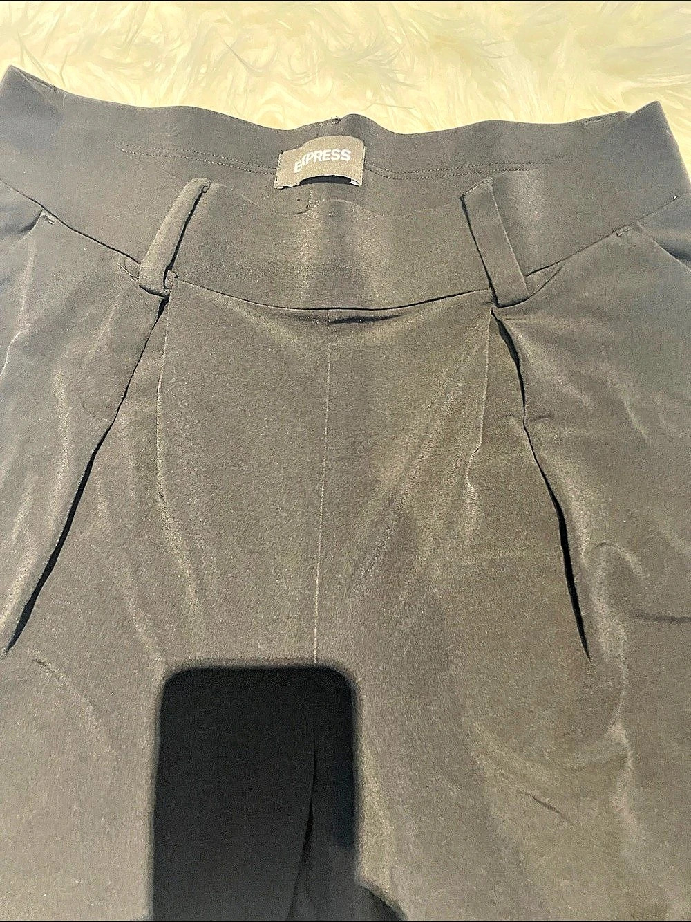 Express Ankle Mid Rise Pants - Picture 2 of 16